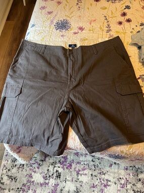 George Men's Cargo Shorts - Dark Brown